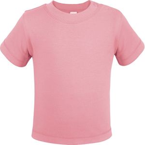 Link Kids Wear baby T-shirt met korte mouw - Baby roze - Maat 86-92