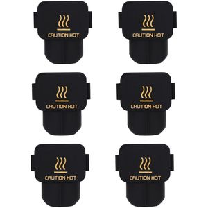 12Pcs Silicone Socks voor Bambu Lab A1/A1 Mini - 3D Printer Heating Block Silicone Cover - Hotend Heating Block Cover - Hoge Temperatuur Weerstand - Printer Accessoires