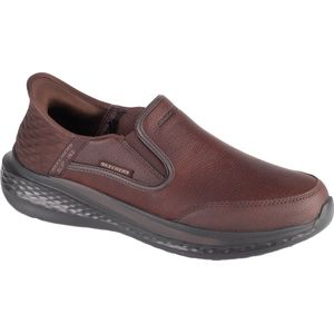 Skechers Slip-Ins: Slade 205237-RDBR, Mannen, Bruin, Sneakers, maat: 42,5