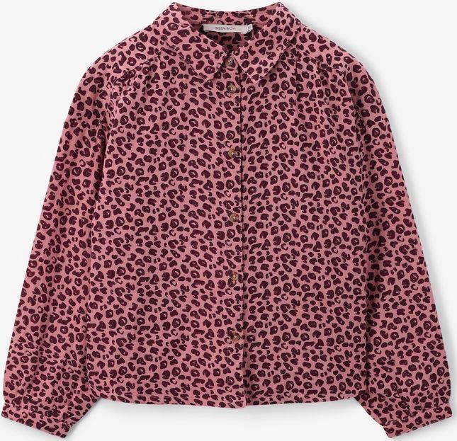 Sissy-Boy - Blouse - Roze - Leopard Print