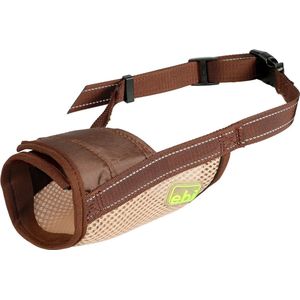 Ebi - Muilkorf - Hond - Muilband Mesh L - 16-40cm / Ø18-23cm Bruin - 1st