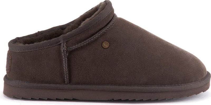 Warmbat - Conner - Huisschoen - Chocoladebruin - Gevoerd