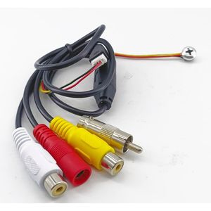 HD Mini Pinhole Beveiligingscamera 1000TVL 3.6mm 90 graden Mini Verborgen Bewakingscamera voor Home Security - CCTV