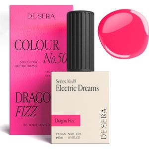 De Sera Gellak - Neon Roze Gel Nagellak - 10ML - Colour No. 50 Dragon Fizz