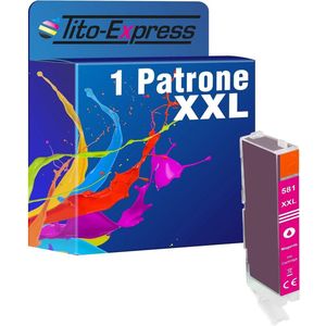 PlatinumSerie 1x cartridge alternatief voor Canon CLI-581 Magenta