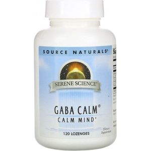 Source Naturals, GABA Calm Mind, 120 Lutschtabletten