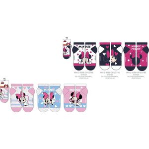 Minnie Mouse mutipack meisjes sokken - 23 - 26