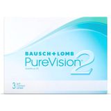 -2.50 - PureVision®2 - 3 pack - Maandlenzen - BC 8.60 - Contactlenzen