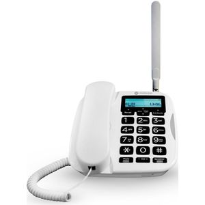 Motorola - FW500 - Bureautelefoon - Zwart - 4G LTE - Noodback-up