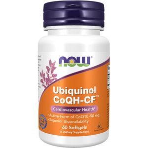 NOW Foods - Ubiquinol CoQH-CF - 60 Softgels