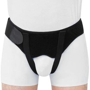 Hernia -Liesbreukband -Enkele breukband - Medical Brace - Liesbreukbehandeling - Universele maatvoering -Herniagordeltruss voor enkele/dubbele lies- of sportherni
