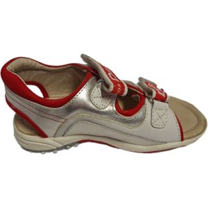 D&G SANDALO SPORTIVO SILVER/RED SIZE 40