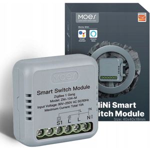 MOES ZM-104-M Zigbee 3.0-module (L+N) - Slanke router