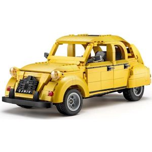 Cada – Citroën 2CV – “lelijke eend” – 1235 Bouwstenen- 100% LEGO® Compatibel – Mooie geschenkverpakking