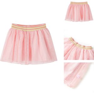 vidaXL Kinderrokje - Kinderrokjes - Kinderkleding - Kinderkled - Kinderrokje met tule 92 lichtroze
