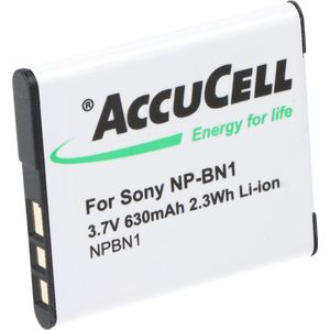 Batterij geschikt voor Sony NP-BN1 batterij type N geen originele batterij 580-630mAh