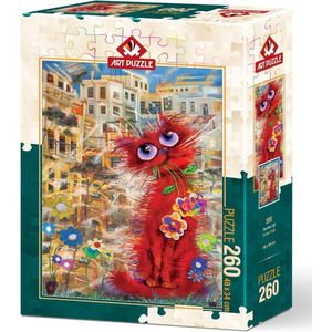 The Red Cat 260 XXL puzzel met grote stukken voor senioren