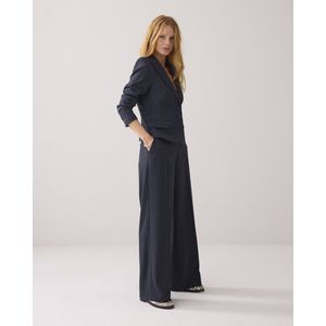 Summum - 4s2905-12258 - Trousers wide leg Pinstripe