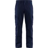 Blaklader Industrie werkbroek stretch met kniezakken 1448-1832 - Marineblauw/Korenblauw - C152