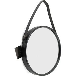 Industriële wandspiegel - Wandspiegel - Spiegel - Industrieel - Sfeer - Muur spiegel - 40 cm breed