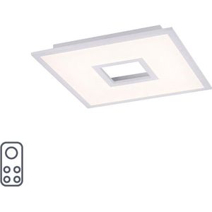 Paul Neuhaus tile - Design LED Dimbare Plafondlamp met Dimmer - 1 lichts - L 45 cm - Wit - Woonkamer | Slaapkamer | Keuken