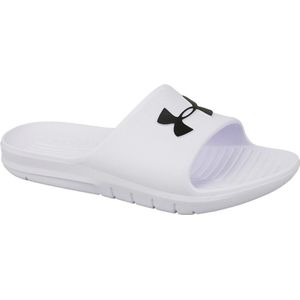 Under Armour Core PTH Slides 3021286-100, Mannen, Wit, Slippers maat: 37.5 EU