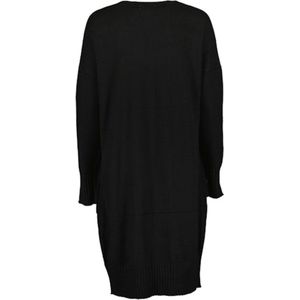 Blue Seven dames - Vest 248014 zwart lang + zakken maat 36