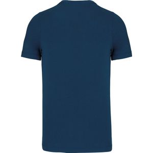 T-shirt Heren 3XL Kariban Ronde hals Korte mouw Vintage Denim 100% Katoen