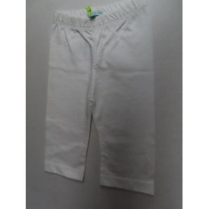 Legging - Meisje - 3 /4 lengte - Creme - Effen - 1 jaar 80