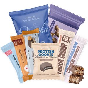 Protiplan | Mix Proteïne Zoete Snacks | 8 x Protiplan Proteïne Snacks