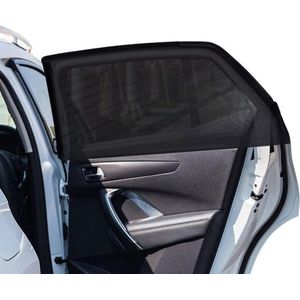 Grote 105-135 cm autoruiten zonwering auto, ademend gaas raamafdekking voor auto camping, zijruitscherm voor bestelwagen, camper, grote SUV auto