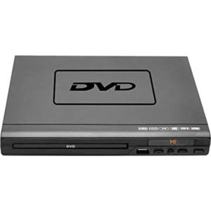 DVD speler met HDMI - DVD speler met HDMI aansluiting - DVD speler HDMI - DVD speler portable - Zwart