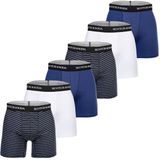 Scotch & Soda - Boxershorts - Set van 6 - Effen - Stretch Katoen