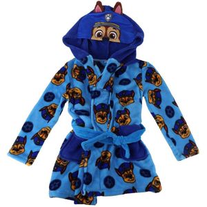 Paw Patrol Badjas Kinderen – Chase Ochtendjas met Capuchon Jongens & Meisjes – Fleece