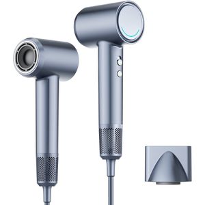 SYTIFRO Fohn - Ionische Fohn - Straight Haarföhn - Reisföhn - Snel, Pluisvrij, Glanzend - Föhn Geluidsarm - 4 Warmtestanden en 3 Snelheden - Blauw