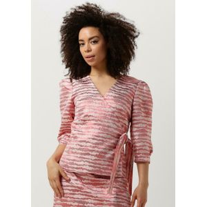AAIKO - Lydas Metallic PES 724 - Shirt - Roze
