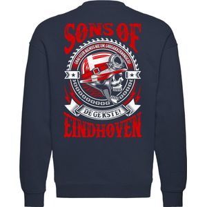 Sweater Sons Of Eindhoven | Kerstcadeau | Cadeau voor man | Vaderdag | Navy | maat 3XL