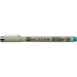 Sakura Pigma Micron 0.45 mm Archival Ink Pen Groen