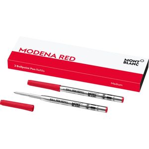 Montblanc - 2 Ballpoint vullingen - Modena Red Medium