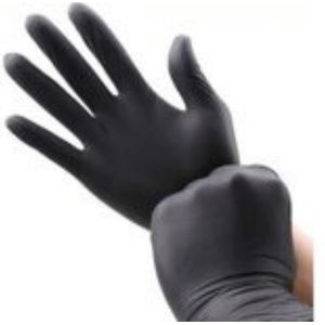 Nitril Handschoen Zwart Extra large - Extra stevig 5.0 grs - Doos met 100 stuks