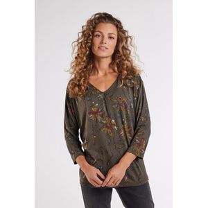 DIDI Dames Loose tee Free Majestic print maat 44