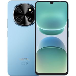 Smartphone Blackview Oscal Tiger 8 - 5G - Gemini AI 2.0 - 6,88 inch - 12GB RAM - 128GB ROM /SD 2TB - 5000mAh - Android 15 Telefoon - GPS - NFC - Dual SIM - Blauw