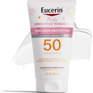 Eucerin Baby Sensitive Mineral Zinc Oxide Protection - Zonnebrand - , SPF 50