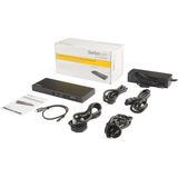 StarTech.com Dual 4K 60Hz monitor Thunderbolt™ 3 dock - PCIe M.2 en SD kaartlezer
