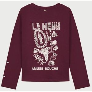 Fabienne Chapot - T-Shirt CLTTSH10AW256602 - Bordeauxrood - Dames T-shirt