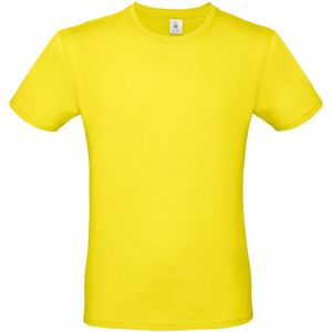 Classic E150 T-shirt B&C Collectie Solar Yellow/Geel Maat L