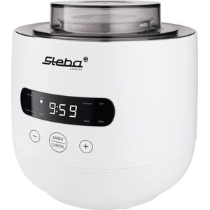 Steba JM4 - Yoghurtmaker / Fermentatie pot - 2 containers met 2 liter & 1.3 liter inhoud - LED display - timer
