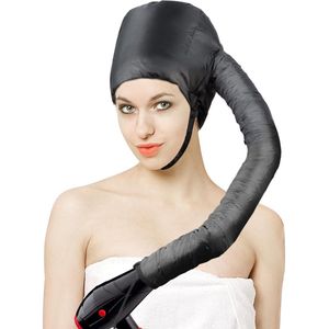 Draagbare haardrogerhelm - Thermische haarkap - Voor drogen en krullen