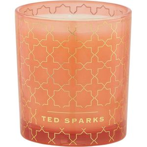 Ted Sparks - Geurkaars Demi - 60 Branduren - 1 Lont - Luxe Verpakking - Orange Blossom & Patchouli