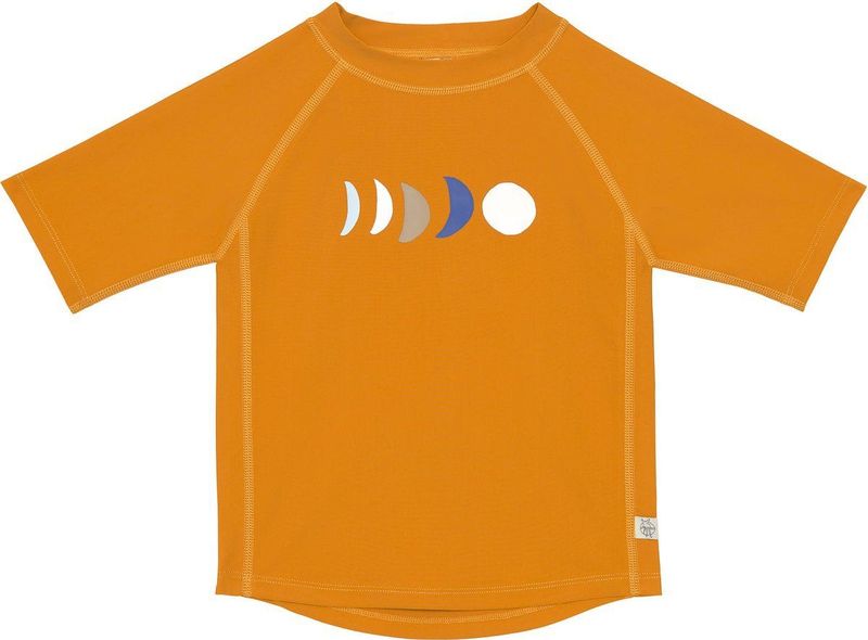 Lässig Splash & Fun Zwemshirt Rashguard Korte Mouw Moon gold, 03-06 maanden Maat 62/68